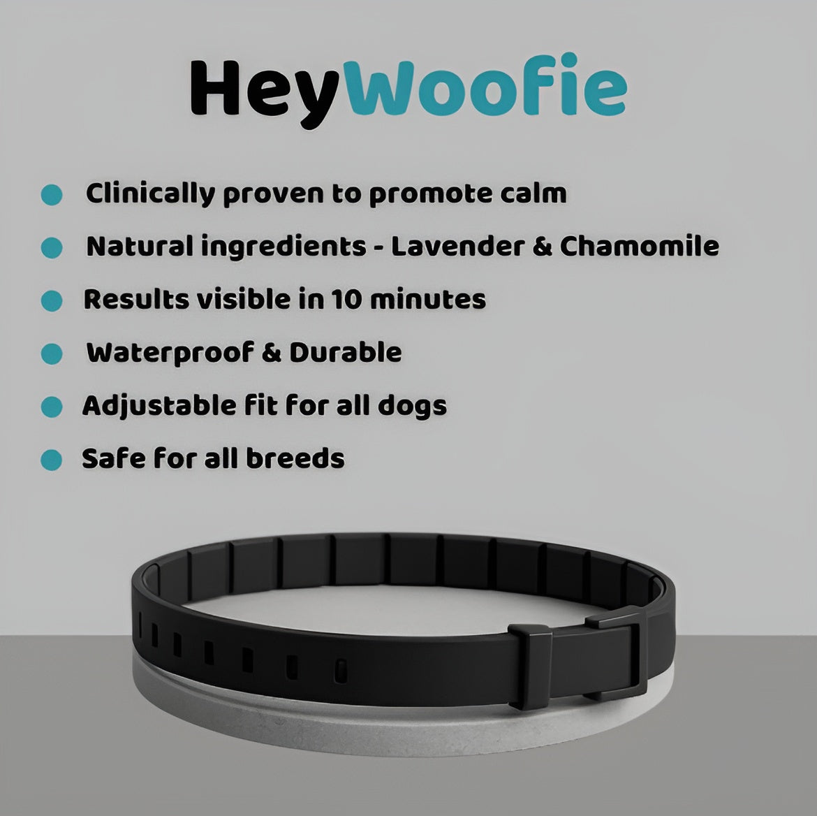 HeyWoofie™ Calming Dog Collar
