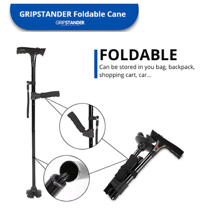 GRIPSTANDER™ | FOLDABLE WALKING CANE