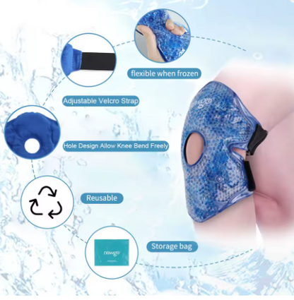 Medical Ice Pain-Relief Knee Wraps